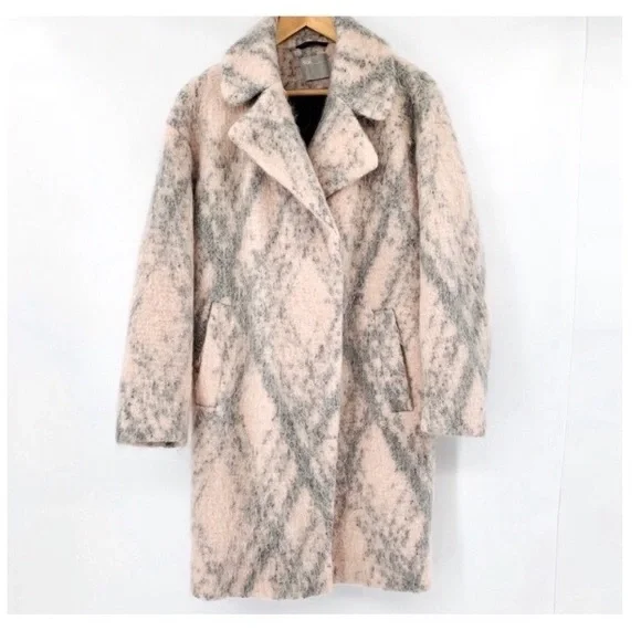 • ASOS • Beautiful Cozy & WARM Mid-length Car Coat - Picture 1 of 7